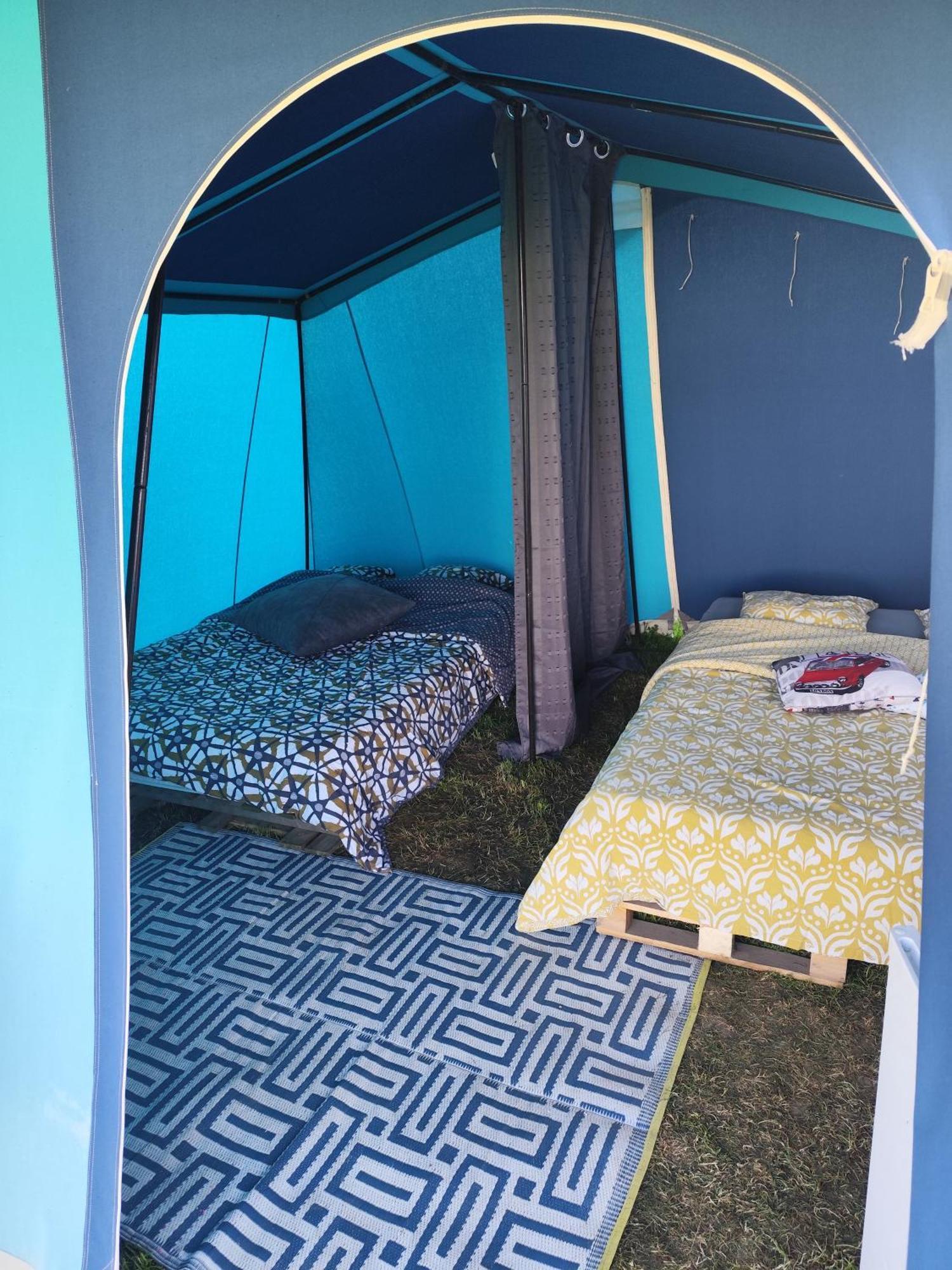 La Billardiere Camping A La Ferme Le Menil-Ciboult Luaran gambar